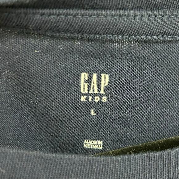 Gap Kids Girls Navy Pink Green Watermelon Love Print Short Sleeve Tee Large - Picture 2 of 4